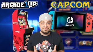 Capcom Has BIG Plans for Switch Owners + NEW Arcade1Up Machines!