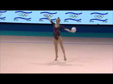 Helene Karbanov Ball Qualifications European Championchips Tel Aviv 2022