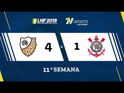 LNF2018 - ACBF 4 x 1 Corinthians - Gols - 11ª Rodada