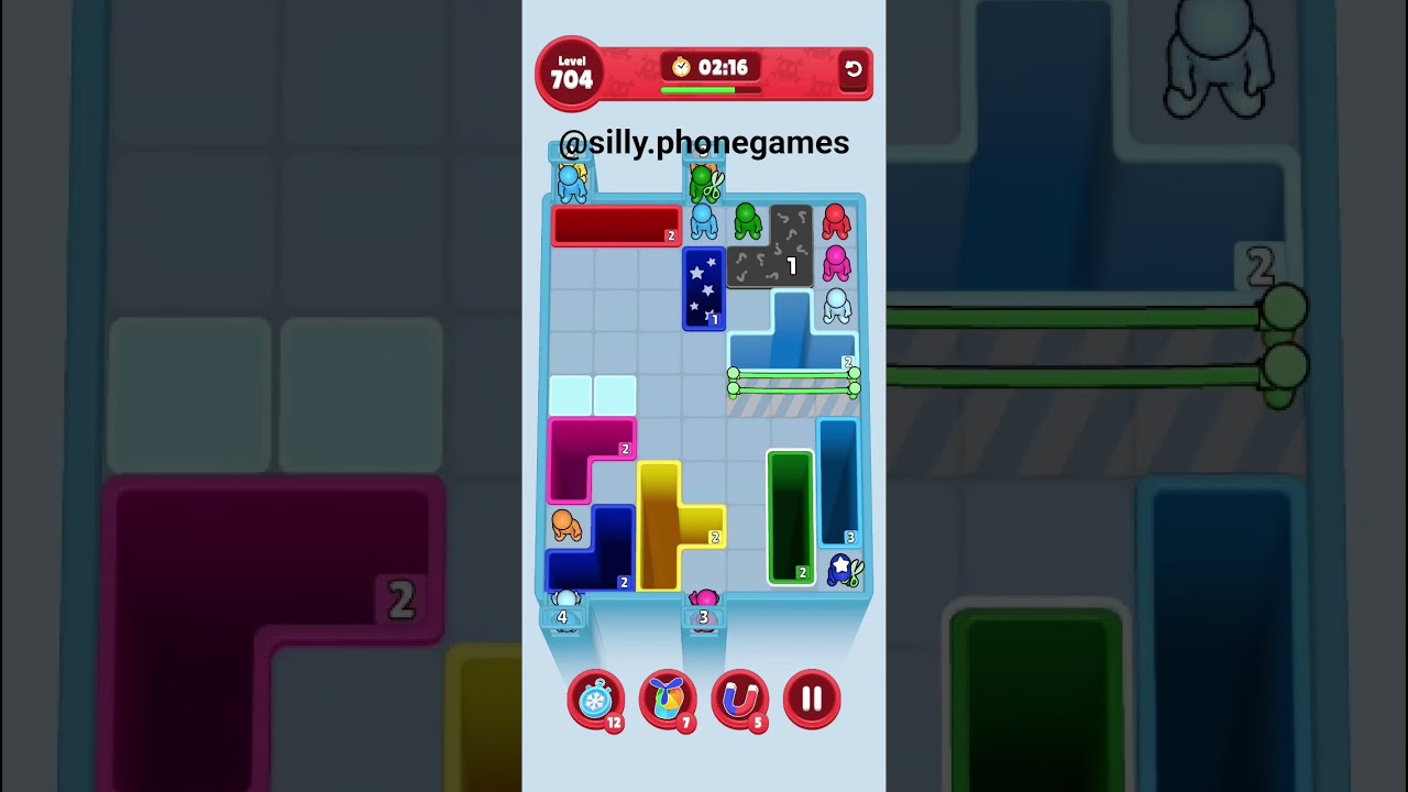 Drop Away Level 704 Walkthrough Solution