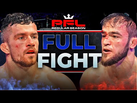 RUTHLESS Featherweight Fight! | Nathan Kelly v Akhmed Magomedov | Full Fight | PFL Road to Dubai