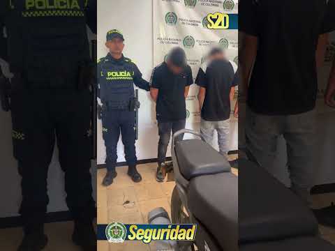 Operativo en Rivera, Huila: Policía recupera motocicleta y captura a presuntos delincuentes