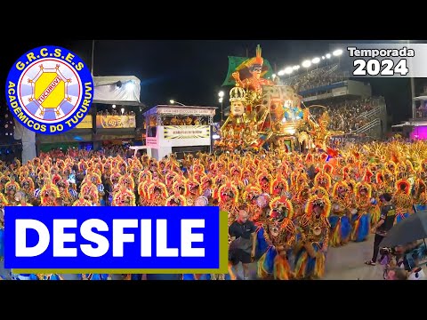 Tucuruvi 2025 | Bateria no desfile oficial | Samba ao vivo - #DesfileLIGASP25