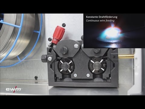 tigSpeed - Vergleich konstante und dynamische Drahtförderung