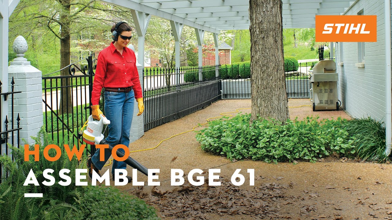 How to Assemble: BGE 61 | STIHL Tutorial