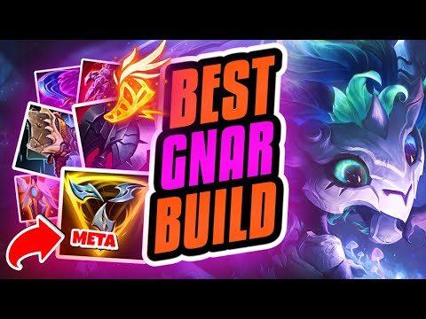 THE BEST GNAR BUILD FOR PATCH 13.21!!! Season 13 Gnar Item & Rune Guide (League of Legends)
