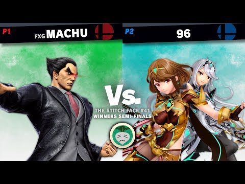 The Stitch Face #41 / FXG | Machu (Kazuya, Dr. Mario) Vs. 96 (Pyra/Mythra, Joker) (Winners Semis)