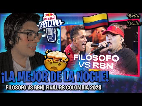 ¡LA MEJOR BATALLA DE LA NACIONAL! 😱🔥| REACCION FILOSOFO VS RBN| NACIONAL RED BULL COLOMBIA 2023
