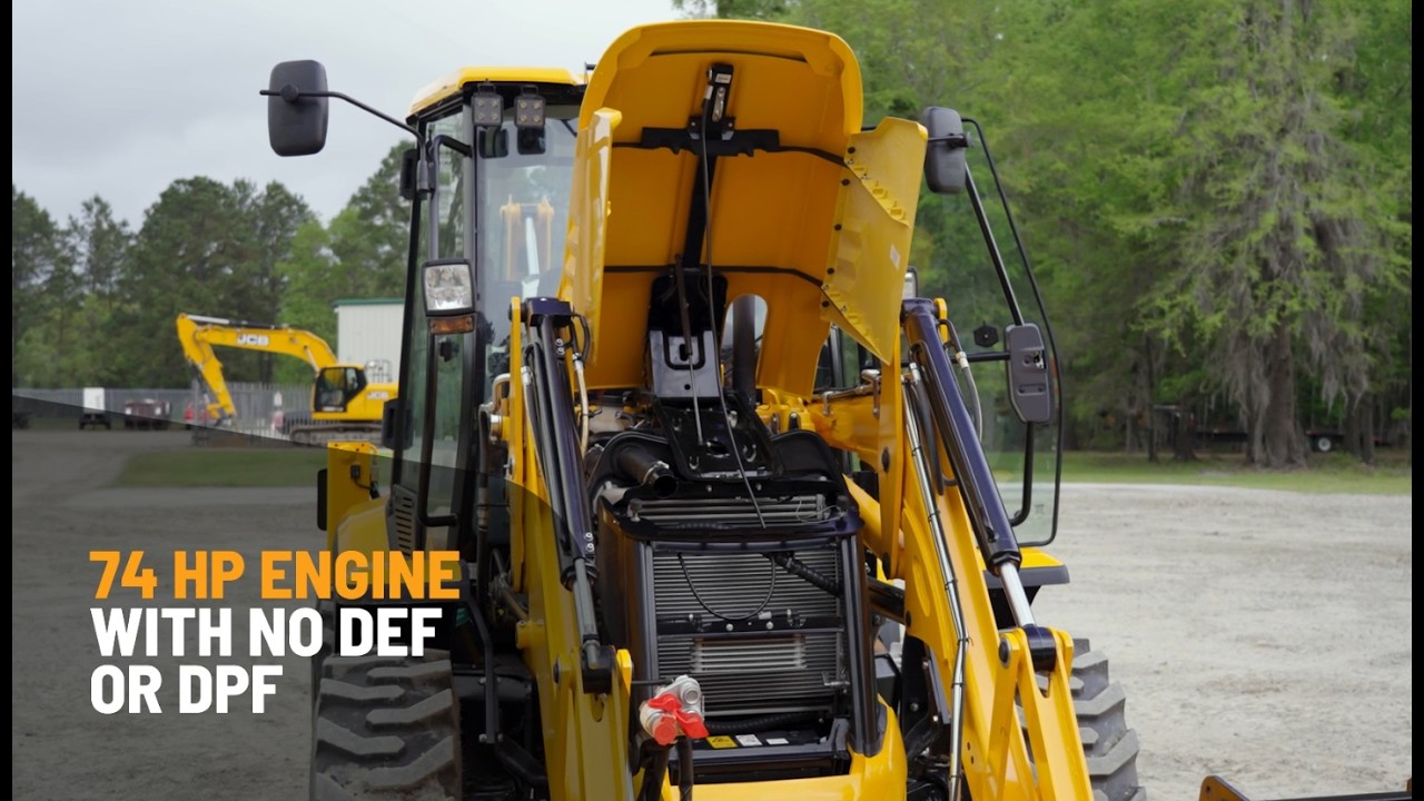 JCB 3CX Compact Backhoe Loader | 74 HP, No DEF, No DPF — Built to Work Anywhere