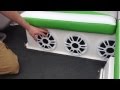 Green Moomba wakeboard boat, intense Memphis ...