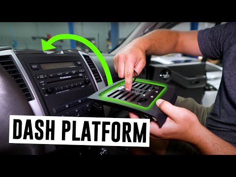 Nissan Xterra and D40 Frontier Dash Platform Install
