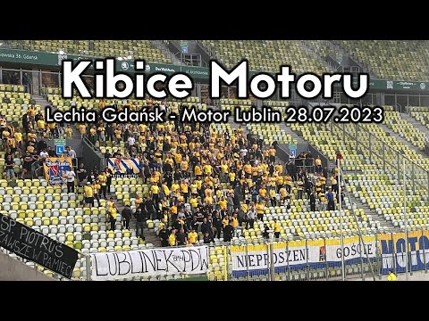 Kibice Motoru (Lechia Gdańsk - Motor Lublin 28.07.2023)
