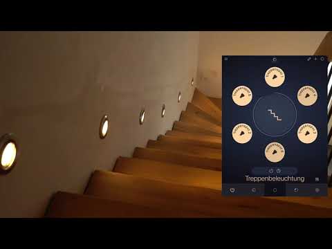 Here's how: Create a chasing light animation with Philips Hue lamps, e.g., as stair lighting.