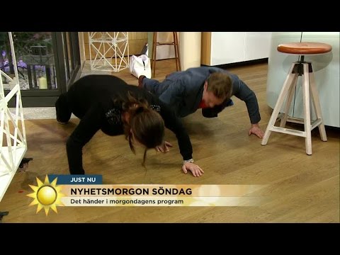 Här utmanas Suzanne Sjögren "Att du vågar" - Nyhetsmorgon (TV4)