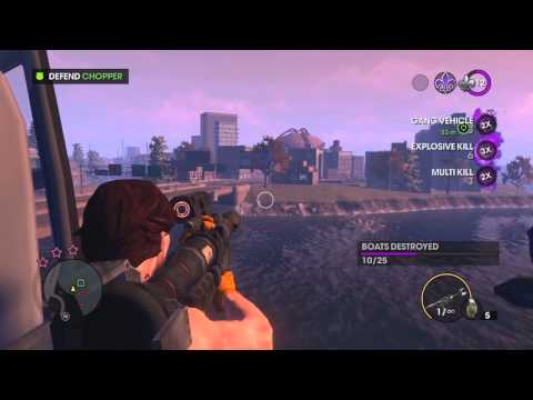 Saints Row The Third: Co-Op Walkthrough - Part 21 - AUTO-LOCKING RPG FUN!