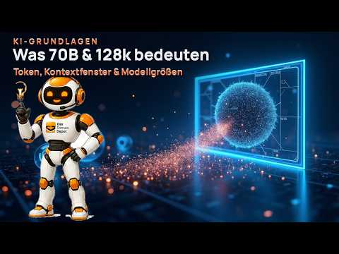Video-Vorschaubild: Was sind Token, Kontextfenster und Modellgrößen? KI-Begriffe einfach erklärt