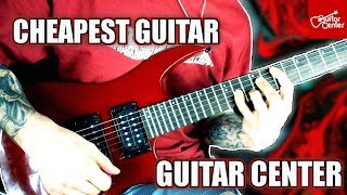 Video thumbnail for MITCHELL MM100 MINI GUITAR - THE CHEAPEST GUITAR AT GUITAR CENTER - GUITAR DEMO by Xander Raymond Charles