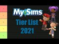I Made A MySims Tier List In 2021