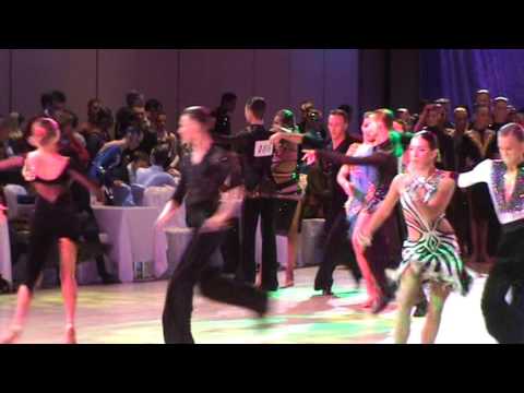 WDSF Youth Latin 1/8 samba  Stefan Cazacu - Tatiana Balan
