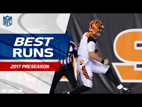 Best Runs of 2017 Preseason | NFL Highlights