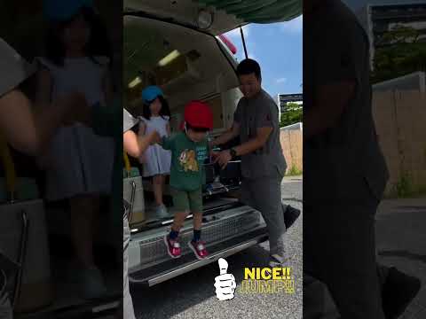 人文学科 さくらんぼ保育所のみんなでドクターカーに乗ってみた！ #shorts