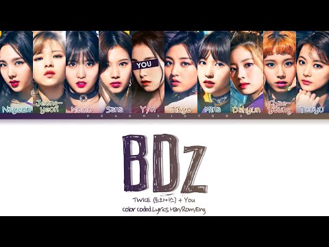 twice - bdz (japanese version) [you as a member // 10 members ] - request