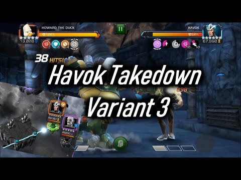 Howard The Havok Counter - Variant "Polar Opposites" Havok Takedown - MCOC