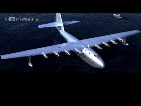 Leonardo DiCaprio Flying Huge Flying Ship "Spruce Goose" H-4 Hercules | The Aviator (2004 film)