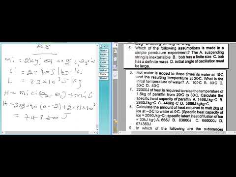 Physics Jamb 2020 Complete Solution