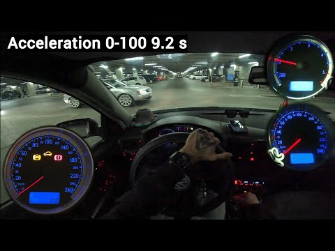 VW Bora 1.9Tdi /150 HP/ POV Test Drive 33#