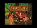Lion King 2 Disc Special Edition Set Top Games Timon S Grab A Grub