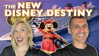 Our Sailing on Disney's NEWEST Cruise Ship! | Disney Destiny Part 1 Lion King Dinner, Pirates Bar