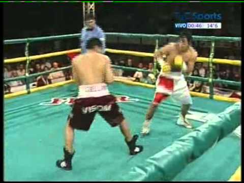 JESUS CUELLAR vs LEO CACERES 01/4