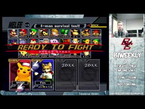 BC Biweekly 4: Winner's Semis - Torsional Strain (Fox) vs. BonkCushy (Pikachu)