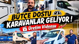 ÜRETİMDEKİ FİYAT PERFORMANS KARAVANLARI YERİNDE GÖRDÜK Semi Entegre & Motokarava