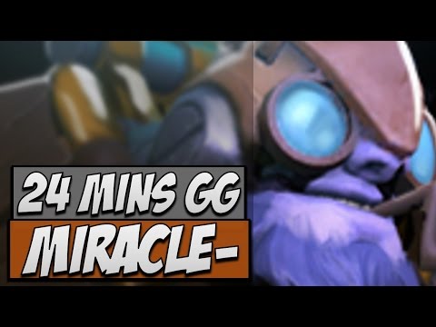 Liquid.Miracle Tinker - 9083 MMR | Dota 2 Gameplay 7.14