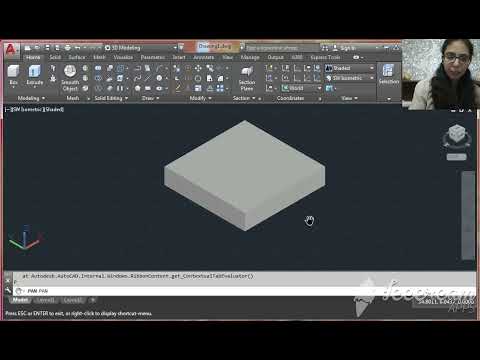Convert 2D Into 3D Object - AutoCAD