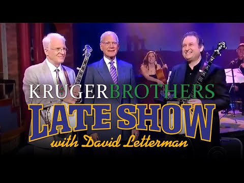 Steve Martin & Kruger Brothers on Late Show with David Letterman Performing "Jack of the Wood"