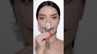 Halloween easy makeup hack #makeup #beautyhacks
