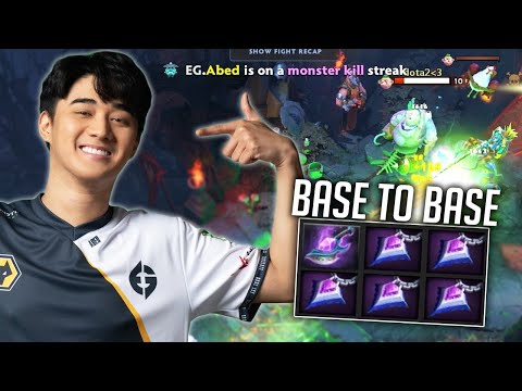 Abed WTF Storm Spirit BUILD - Base to base ZIP ZAP! DOTA 2