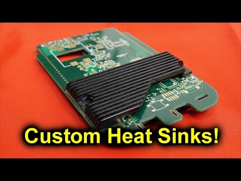 EEVblog #1196 - Custom Heat Sink Design