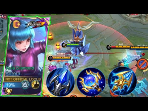 FINALLY!! META AURORA100% NEW BEST BUILD IN SOLO RANK!😱 (must try)  AUROR ABEST BUILD 2026 - MLBB