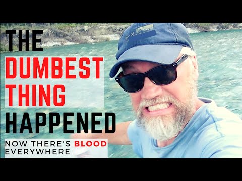 The Dumbest Thing Happened ... now there's blood everywhere // Motorcycle camping vlog, BC Canada