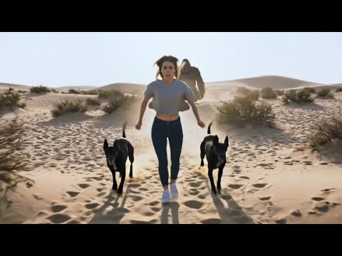 The king Kong vs Group Of dogs in desert king Kong save the Girl from Dogs 