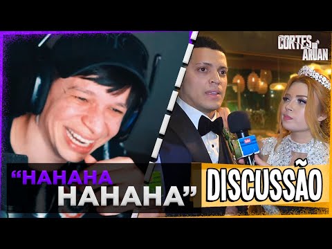 ARUAN REAGE A CHAVEQUEI A MÃE DO BOCA NO CASAMENTO DO CEROL Parte 1/2(MUCA MURIÇOCA)-Cortes do Aruan