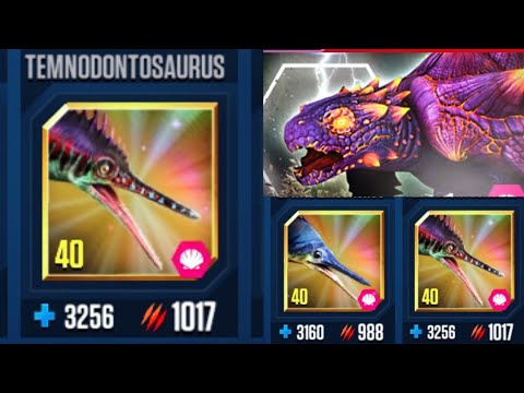 NEW TEMNODONTOSAURUS & OPHTHALMOSAURUS VS AKUPARA 81 BOSS EVENT|| Jurassic World The Game