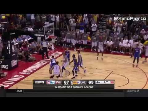 TJ McConnell Clutch Shot ¦ Sixers vs Lakers ¦ July 9, 2016 ¦ 2016 NBA Summer League