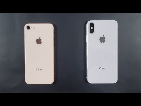 Iphone X Vs Iphone 8 Speed Test !