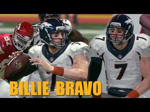 PLAYOFF PUSH Broncos vs Chiefs | BILLIE BRAVO (QB) Career Mode | MADDEN 17