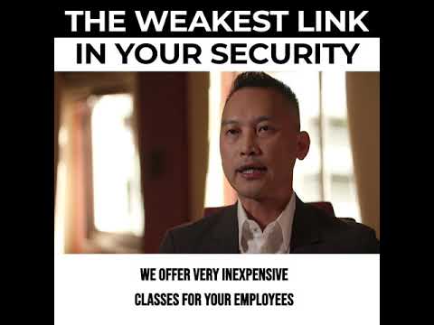 What is your weakest link in your cyber security